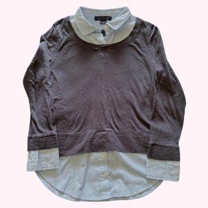 Tommy Hilfiger Long Sleeve Layered Top 💙